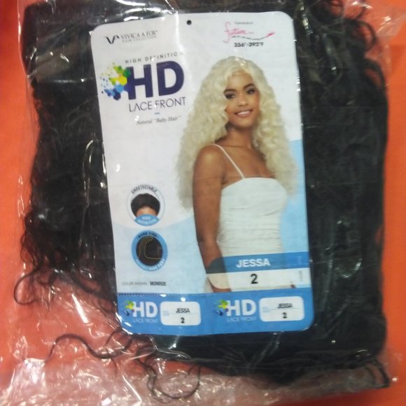 Vivica A Fox Natural Baby Swiss Lace Front Wig - JESSA - Picture 1 of 4